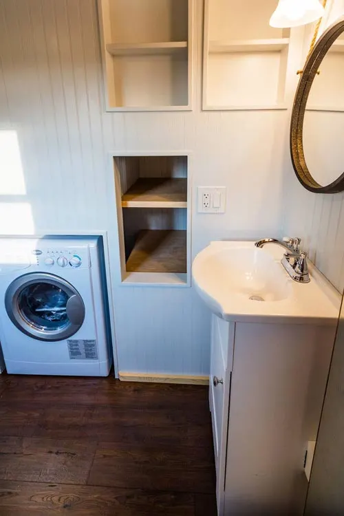 Washer/Dryer Combo - Julia's Tiny House by Mitchcraft Tiny Homes