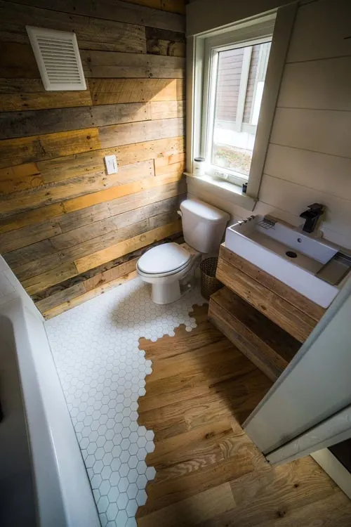 Bathroom Floor - Legacy by Wood & Heart Building Co.