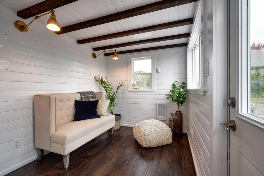 Living Room - Custom 34' Loft Edition by Mint Tiny Homes