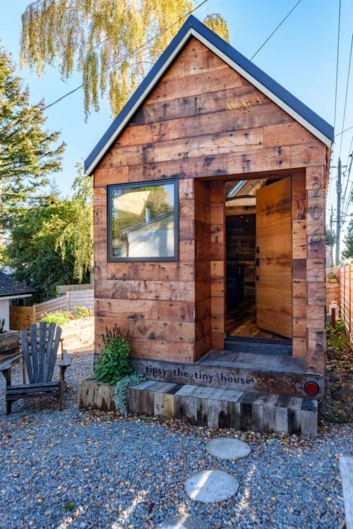 Exterior View - Tipsy the Tiny House