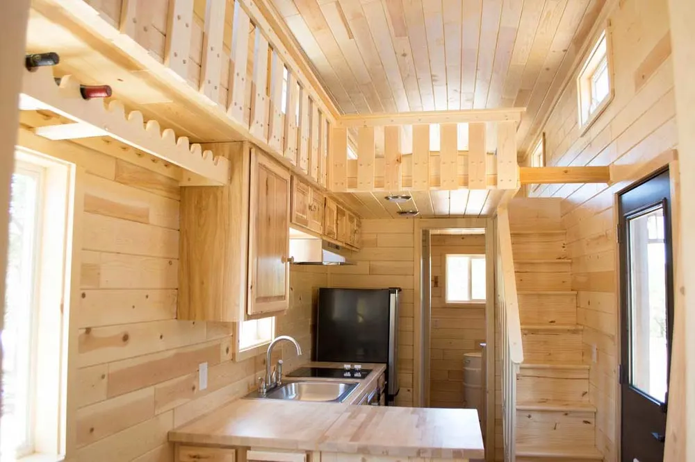 Kitchen & Stairs - Traditional Craftsman by Tiny Treasure Homes