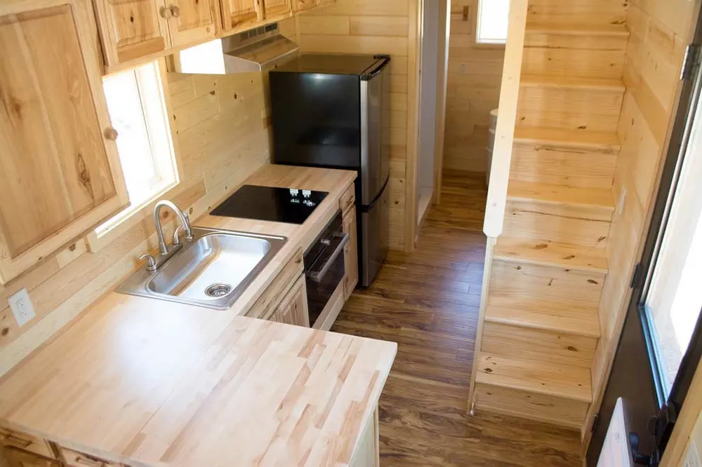 Aerial View - Traditional Craftsman by Tiny Treasure Homes