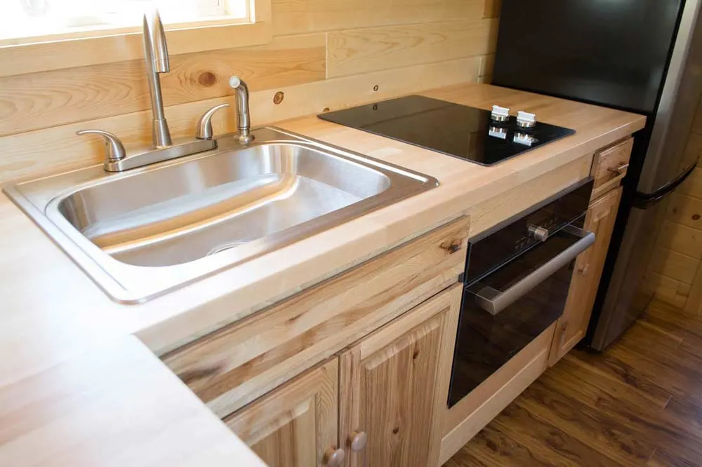 Sink & Cooktop - Traditional Craftsman by Tiny Treasure Homes