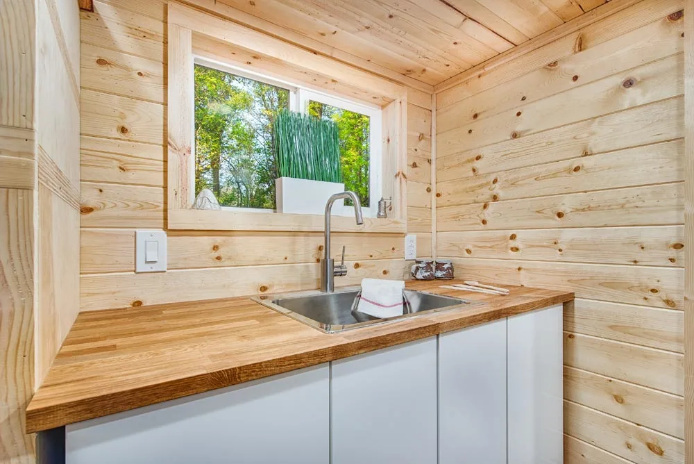 Kitchen Sink - Basecamp + Green by Backcountry Tiny Homes