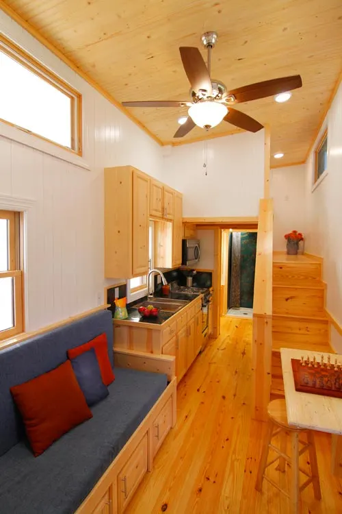 Living Area - Blue Belle by Bear's Tiny Homes