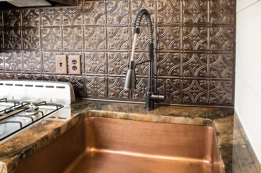 Copper Apron Sink - Hyacinth by Harmony Tiny Homes