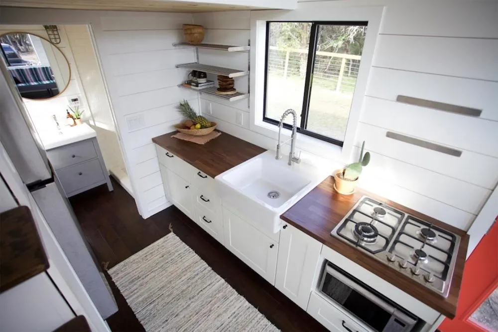 Kitchen - Texas Hill Country by Nomad Tiny Homes