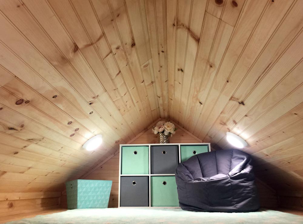 Bedroom Loft - Alpine by Tiny House Building Company