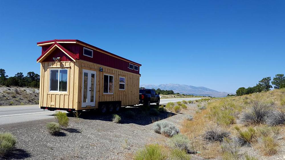 Full Length Dormers - California Red by Incredible Tiny Homes