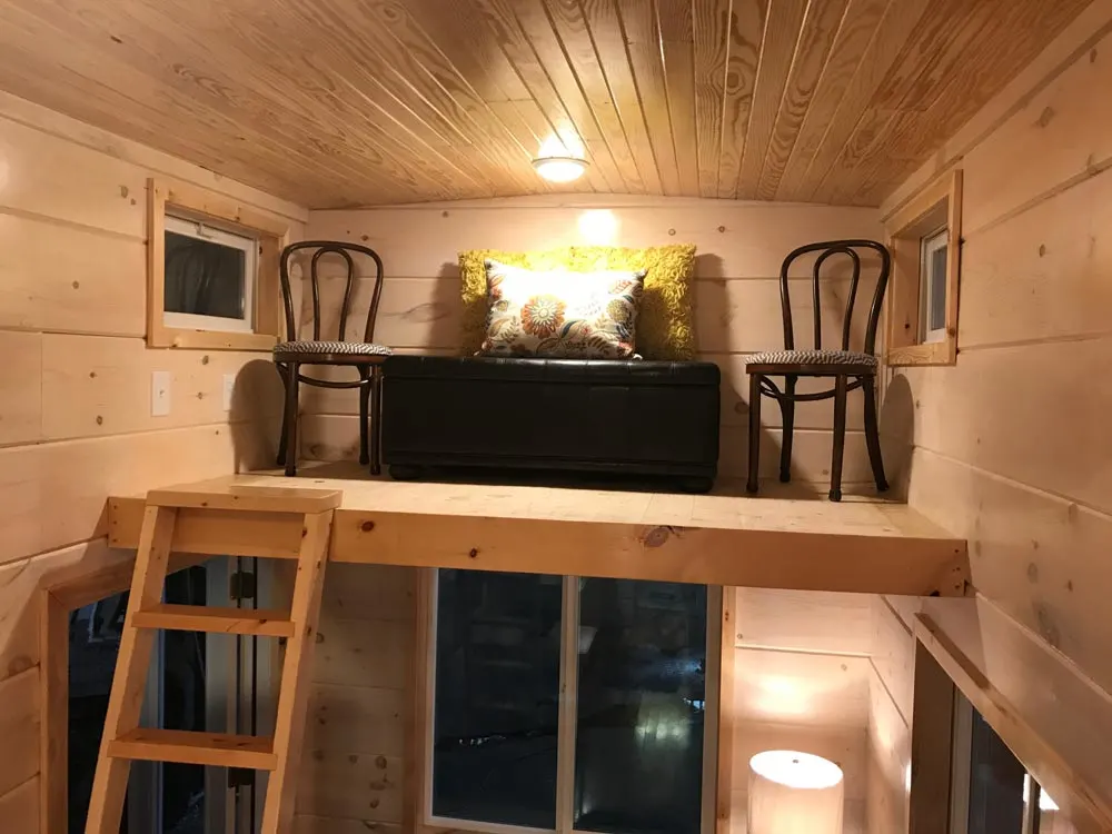 Storage Loft - California Red by Incredible Tiny Homes