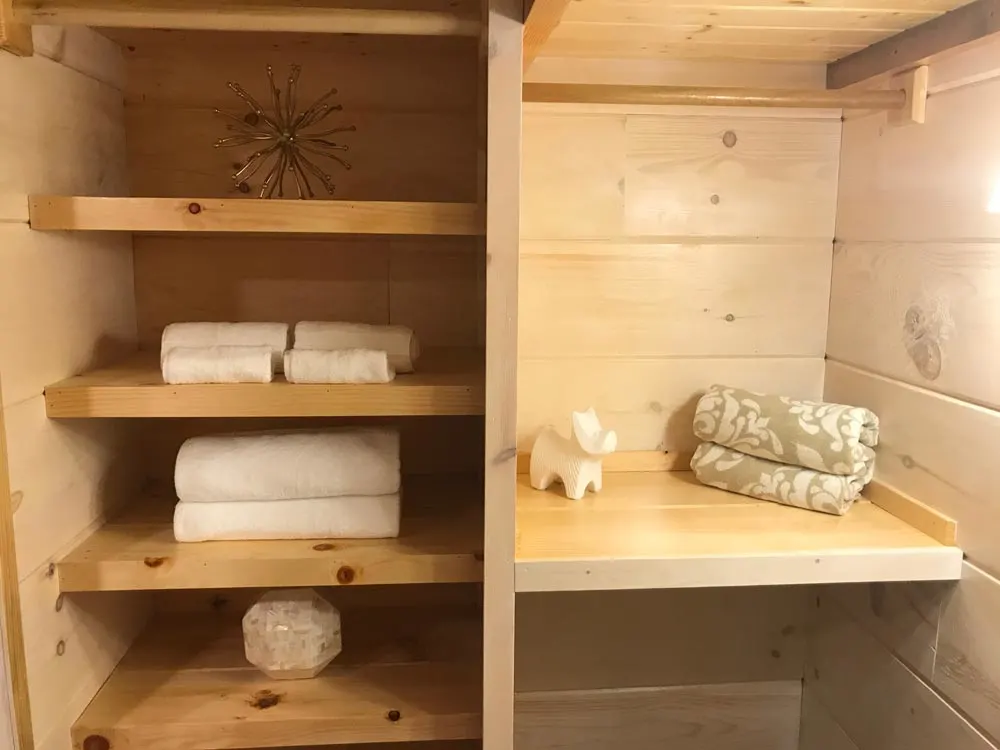 Bathroom Storage - California Red by Incredible Tiny Homes