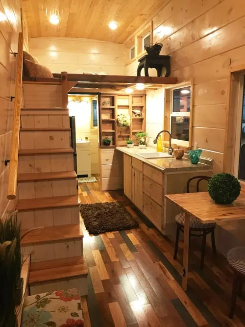 Kitchen & Loft - California Red by Incredible Tiny Homes