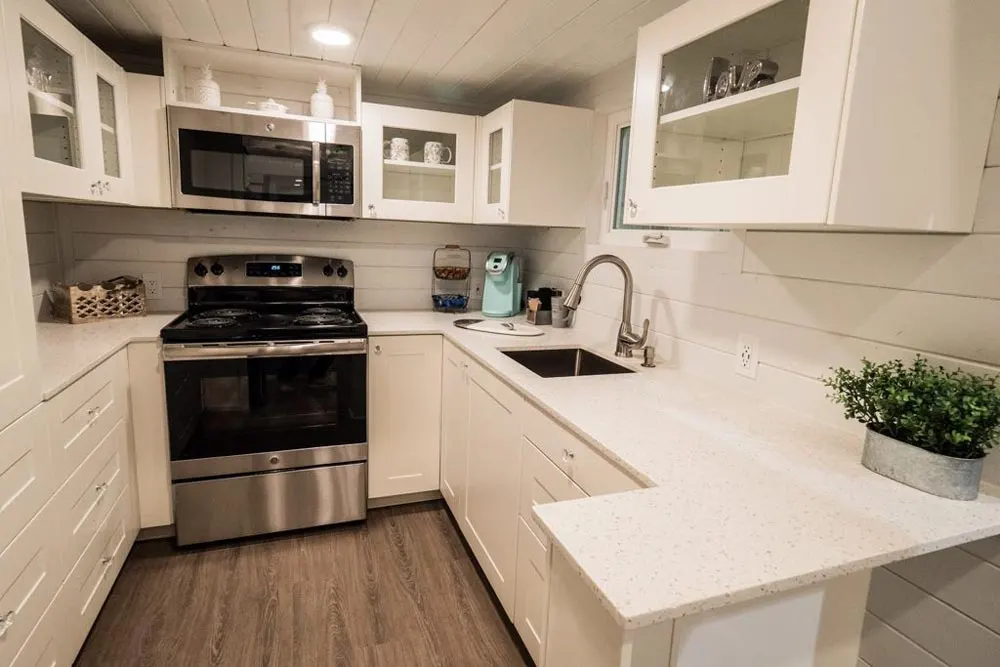 Kitchen Counter - Hekkert Hideaway by Free2Roam Tiny Homes