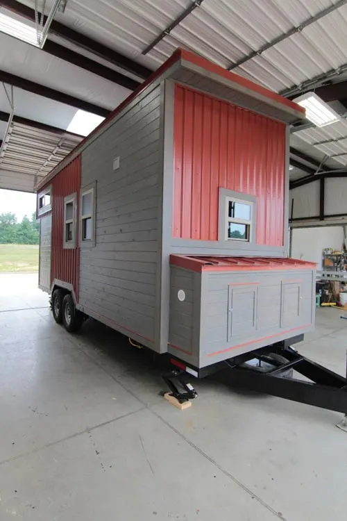 Storage Over Tongue - Houston by American Tiny House