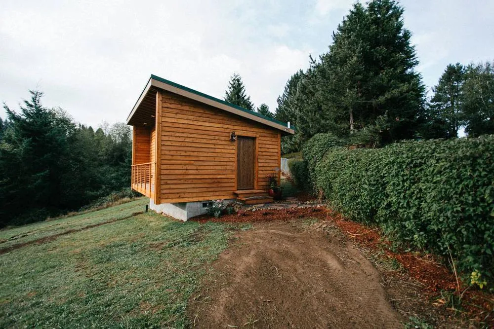 Shed Style Roof - Mt Hood View Tiny House