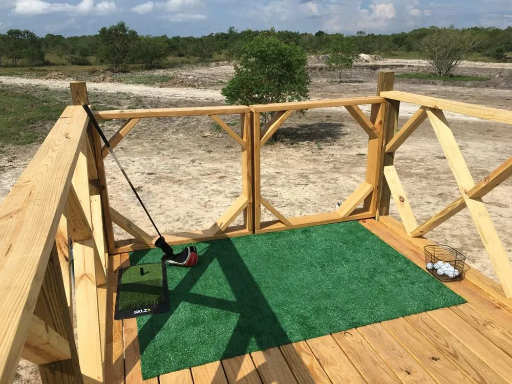 Driving Range - Workshop & Golf Tees by Backcountry Containers