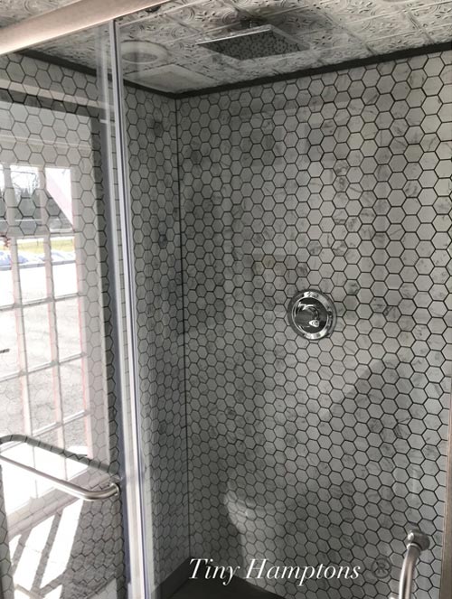 Tile Shower - Bridgehampton by Tiny Hamptons