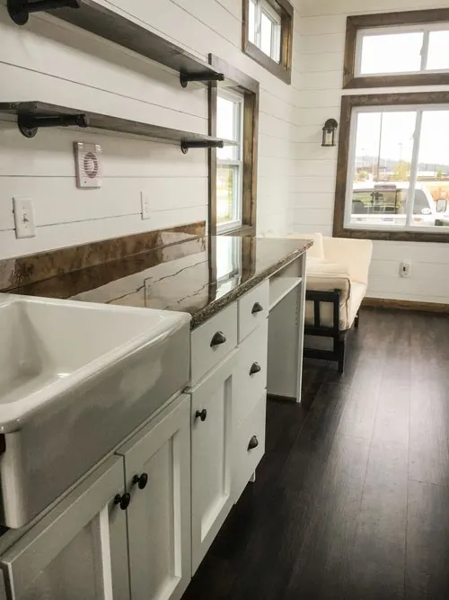 White Cabinetry - Fernweh by Harmony Tiny Homes