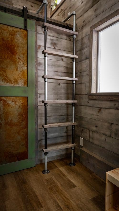 Pipe Ladder - Custom 24' by Habeo Tiny Homes