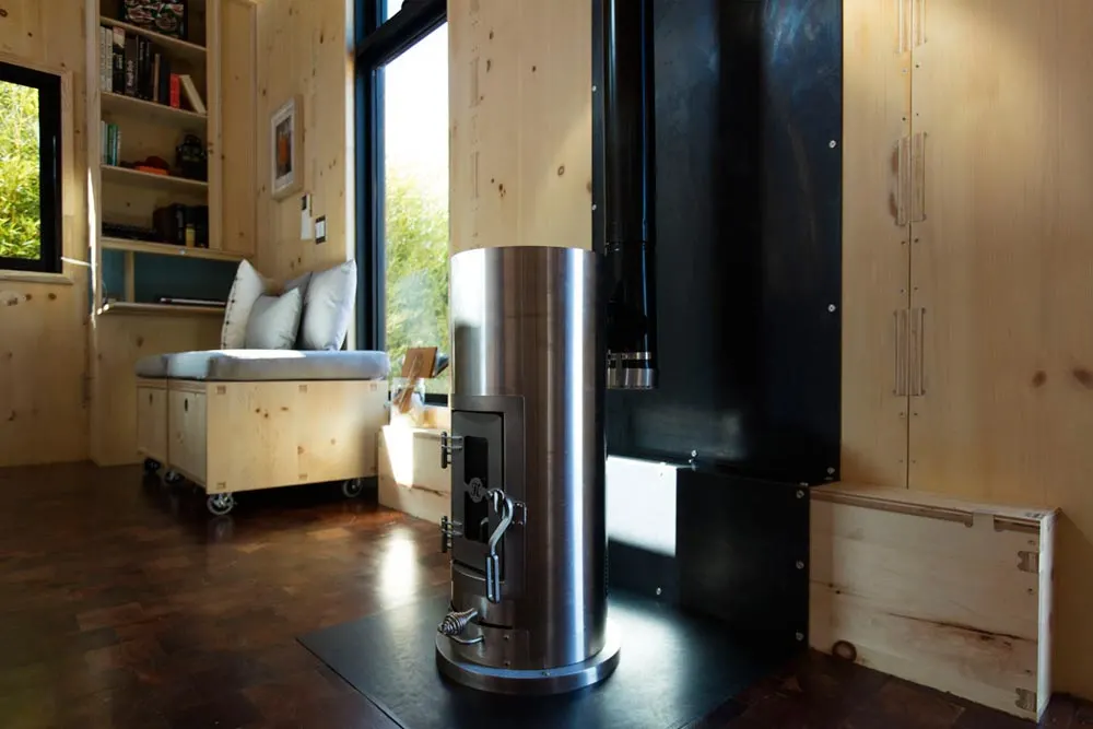 Kimberly Gasifier Wood Stove - SaltBox by Extraordinary Structures