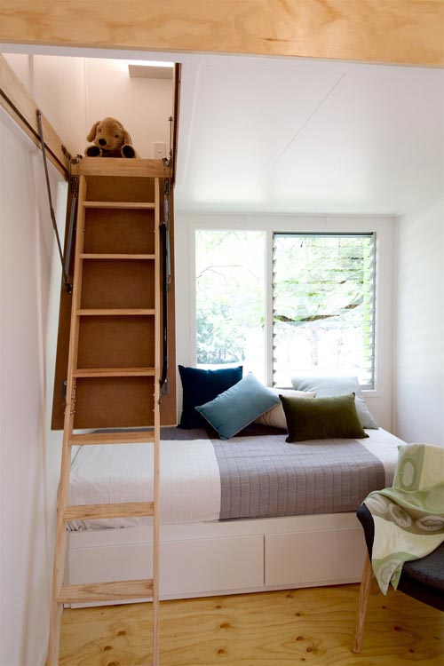 Retractable Ladder - Swallowtail by The Tiny House Company