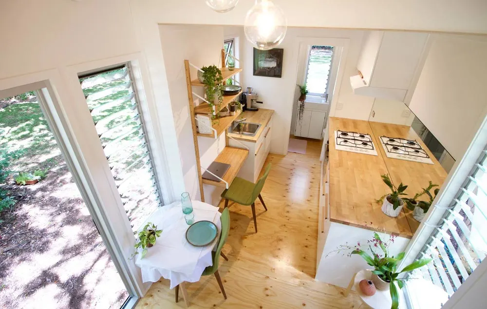 Aerial View - Swallowtail by The Tiny House Company