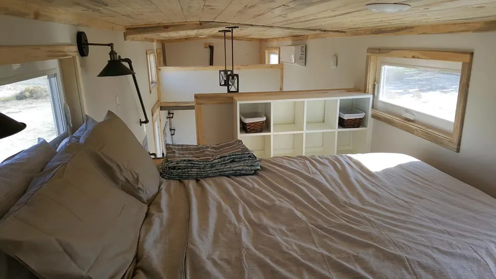 Bedroom Loft - Tiny Solar Home by Alpine Tiny Homes