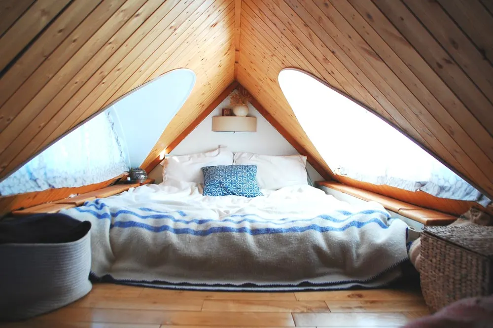 Bedroom Loft - Tiny Timber House