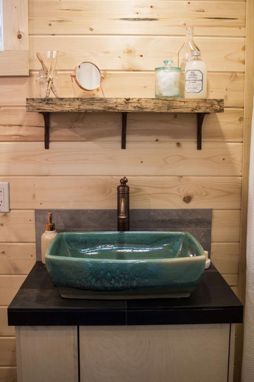 Glass Vessel Sink - Apothecary by Tiny Heirloom