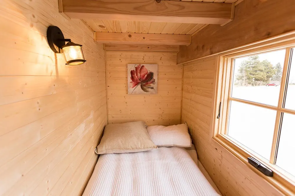 Twin Bedroom - Porchlight by Hideaway Tiny Homes