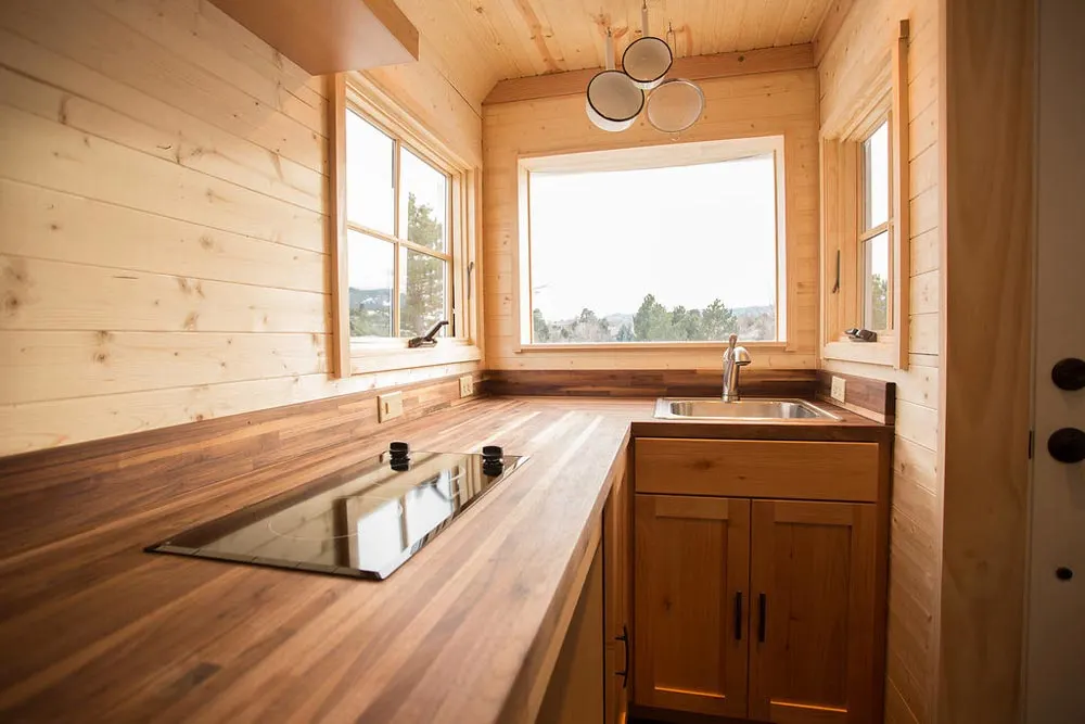 Kitchen - Porchlight by Hideaway Tiny Homes