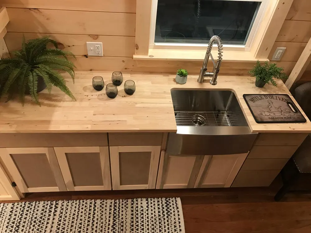 Butcher Block Counter - Sweet Dream by Incredible Tiny Homes