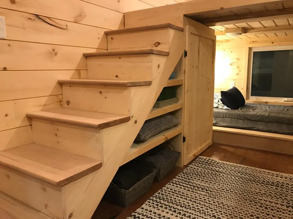 Storage Stairs - Sweet Dream by Incredible Tiny Homes