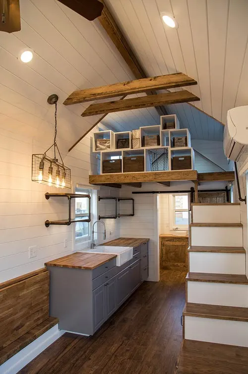 Exposed Beams - Farmhouse Take Five by Liberation Tiny Homes