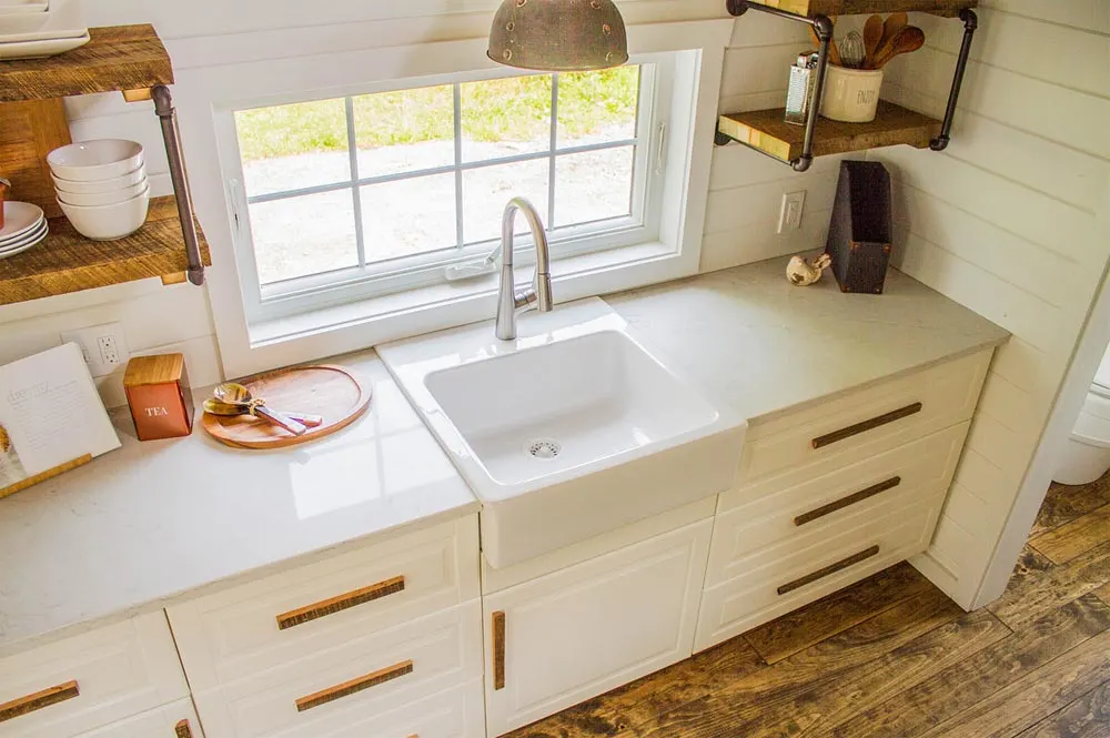 Granite Counters - Farmhouse Take Four by Liberation Tiny Homes