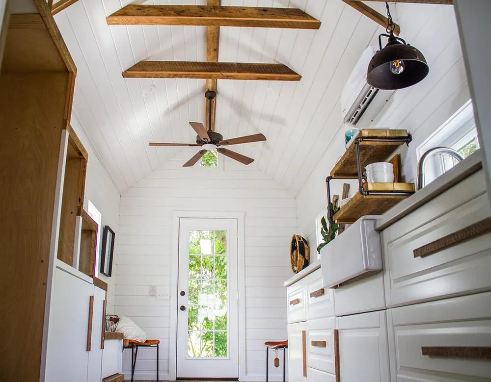 Exposed Beam Ceiling - Farmhouse Take Four by Liberation Tiny Homes