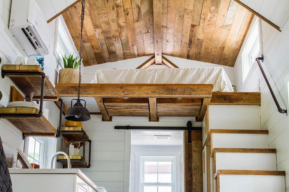 Barn Wood Ceiling - Farmhouse Take Four by Liberation Tiny Homes