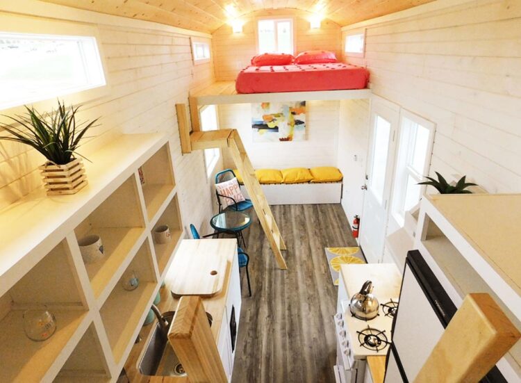 Artist's Tiny House by Tiny Idahomes