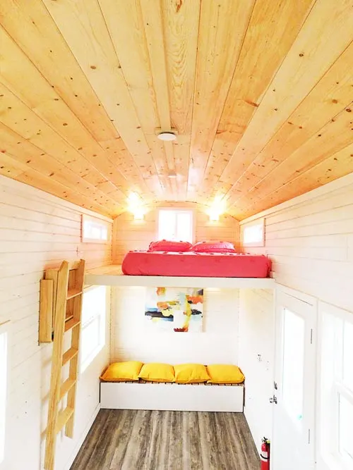 Bedroom Loft - Artist's Tiny House by Tiny Idahomes