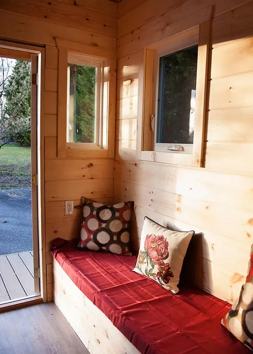 Built-In Couch - Copper Canyon by Catawba River Tiny Homes