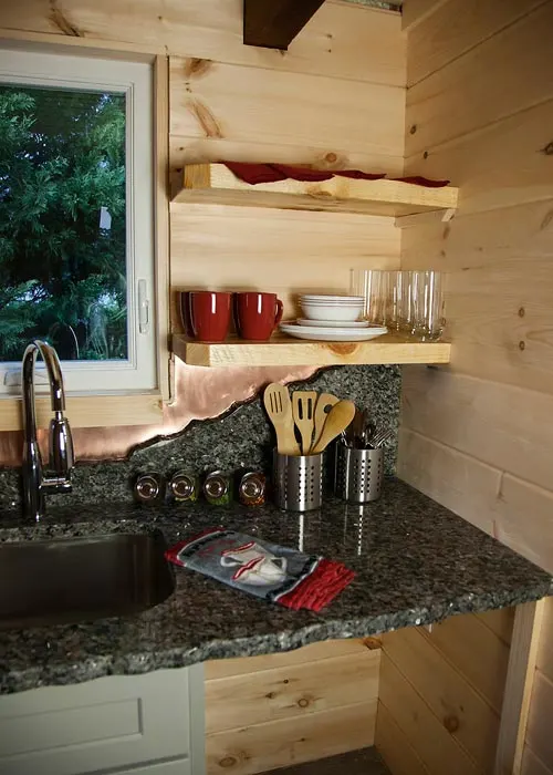 Granite Counter - Copper Canyon by Catawba River Tiny Homes