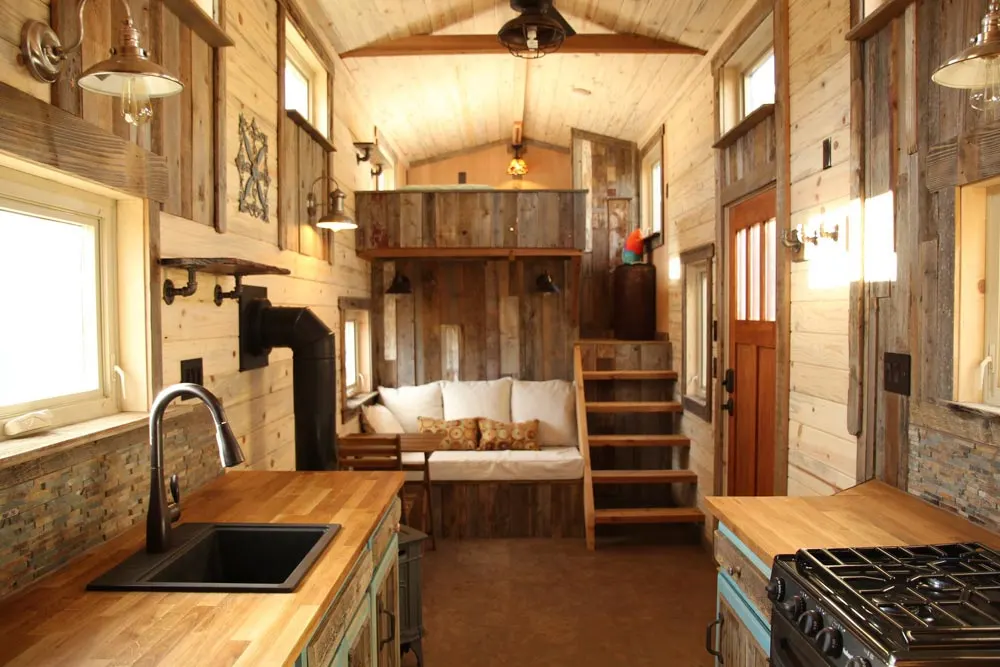 Living Area - JJ's Place by SimBLISSity Tiny Homes