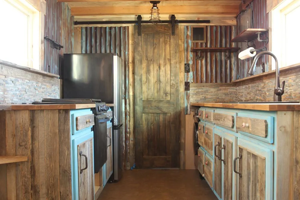 Rustic Kitchen - JJ's Place by SimBLISSity Tiny Homes