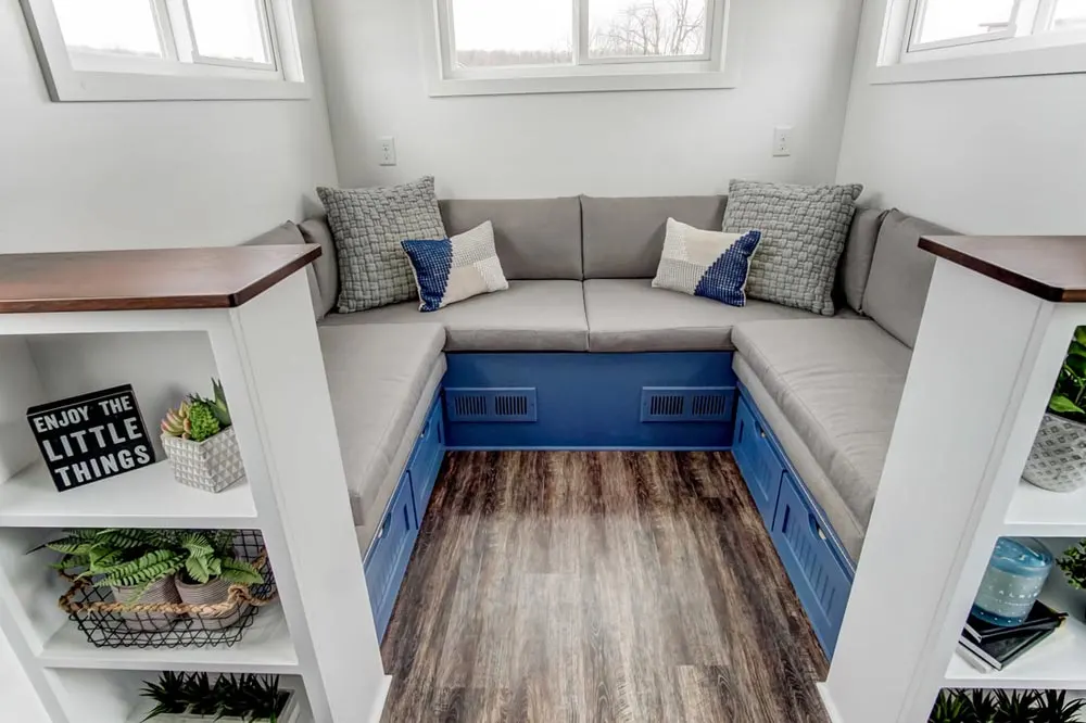 Built-In Bench Seating - Lodge by Modern Tiny Living