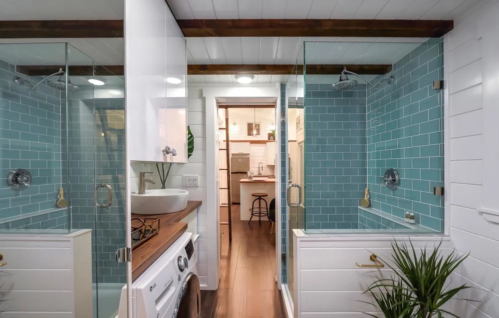 Tile Shower - Mint Loft #7 by Mint Tiny Homes