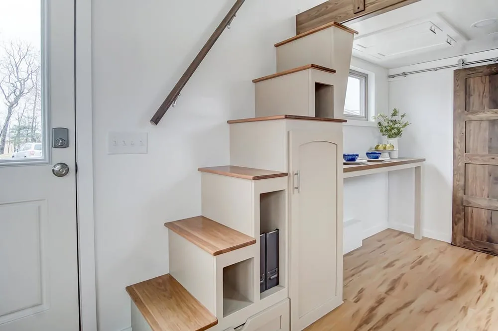 Storage Stairs - Pearl by Modern Tiny Living