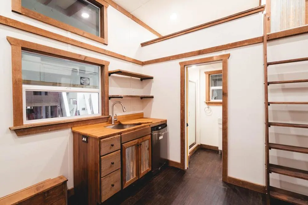 Kitchenette - Rustic Tiny by California Tiny House