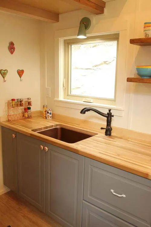 Butcher Block Counters - Valhalla by SimBLISSity Tiny Homes
