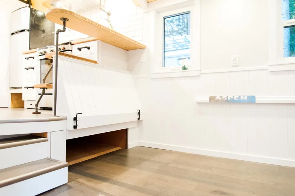 Raised Kitchen Platform - Aspen by Borealis Tiny Homes