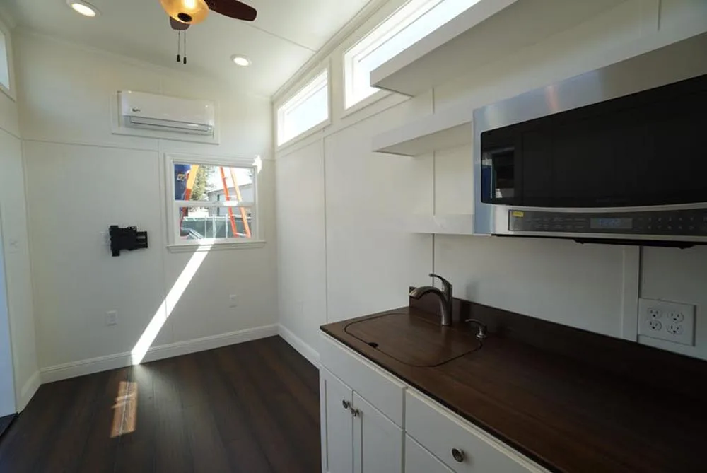 Kitchen & Living Room - Cape Cod Cottage by California Tiny House